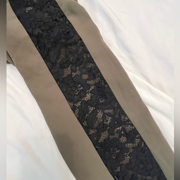 NWOT Eloquii Green/Black Lace Accent Jumpsuit - Picture 3 of 6